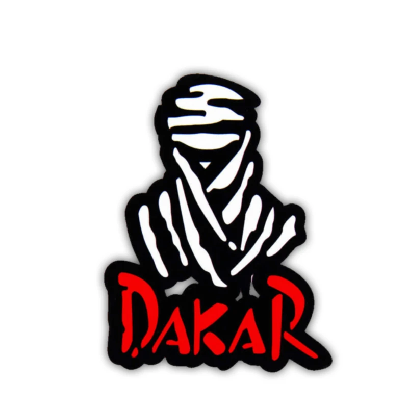 

13cm X 10cm for Dakar Rally Auto Moto Racing Anime Funny Car Stickers JDM Vinyl Car Wrap Bumper Trunk Truck Graphics