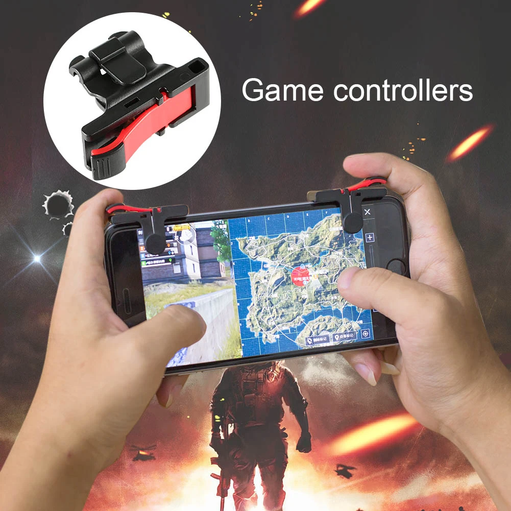 1pair Phone Gamepad Joysticks Trigger Fire Button Aim Shot Controller For Knives Out Pubg Games Jhp Best Screen Protectors Aliexpress