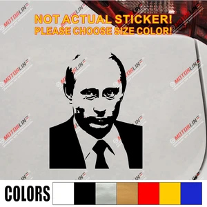 Image for Vladimir Vladimirovich Putin Decal Sticker Car Vin 