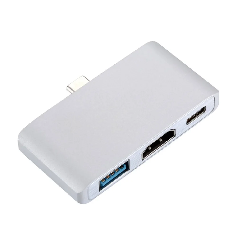 USB 3,1 Тип-C концентратор к HDMI адаптер 4K Thunderbolt концентратор USB type C USB адаптер к HDMI Поддержка для MacBook Pro/Air