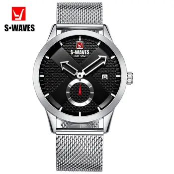 

Fashion Stainless Steel Strap Analog Quartz Wrist Watch Luxury Simple Style Designed Bracelet Watches Thin Clock Male Business