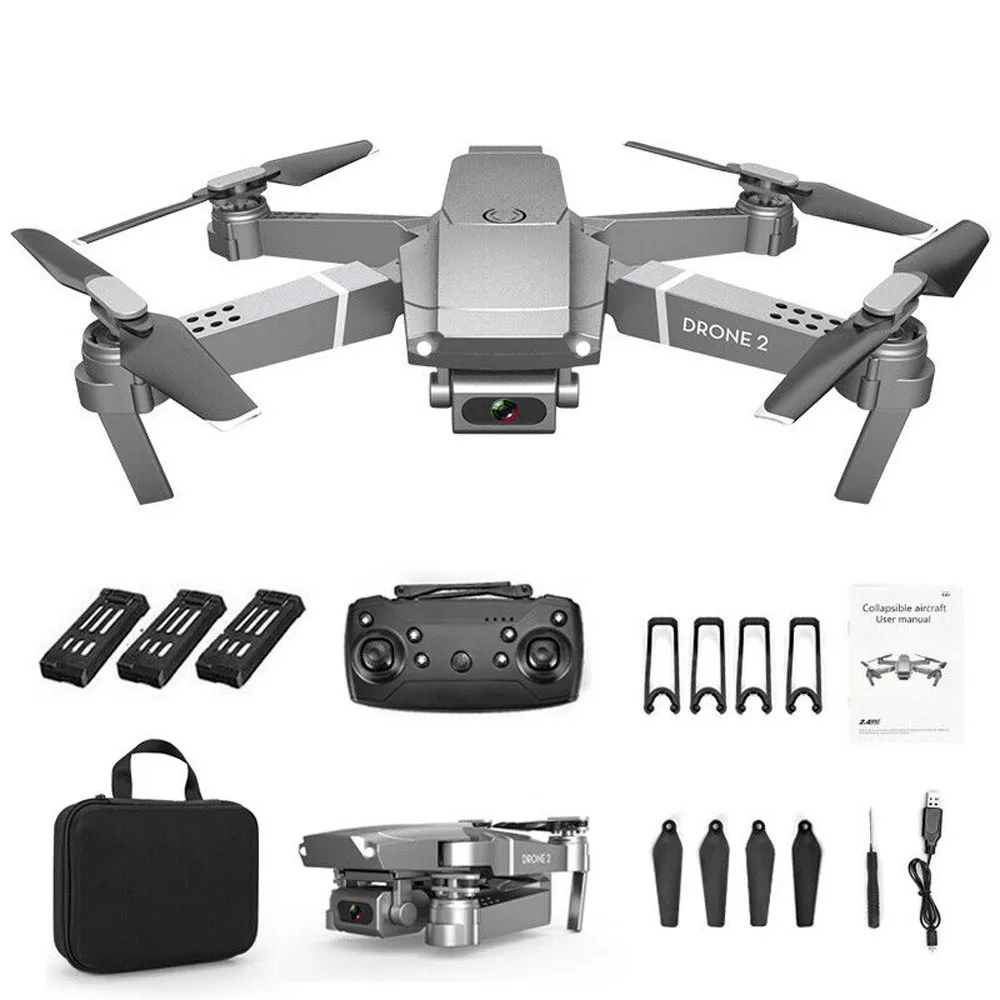 Дрон x pro 2 4G селфи WIFI FPV с 1080P HD камерой складной RC Квадрокоптер RTF|Радиоуправляемые