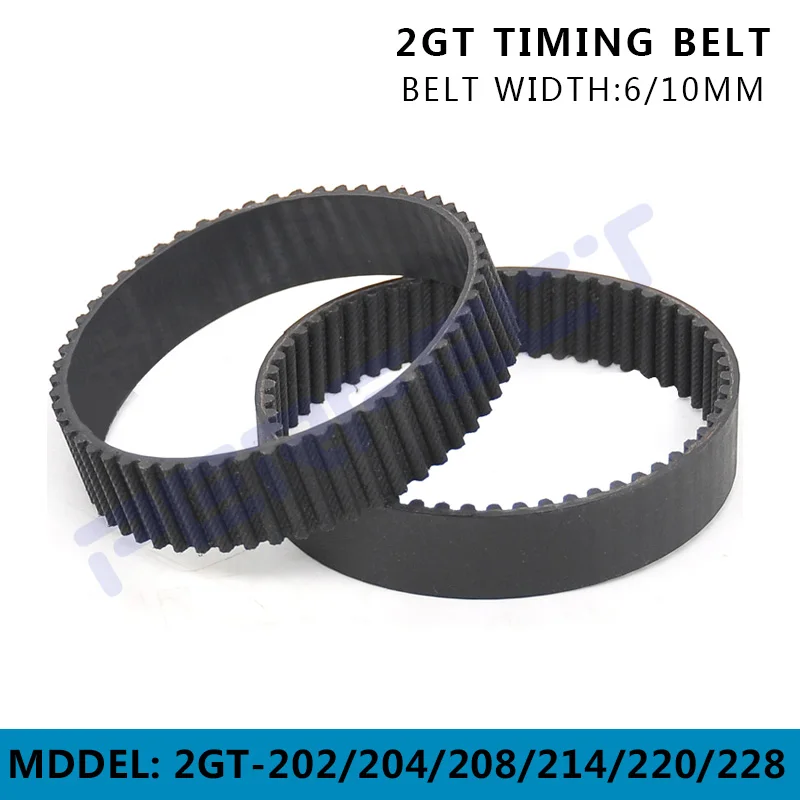 2gt 202 204 208 214 220 228 2gt closed loop timing belt transmission