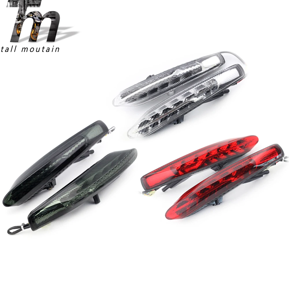 Светодиодный задний светильник для DUCATI Diavel/Carbon 2011- 12 13 14, интегрированный задний тормозной светильник для мотоцикла, сигнал поворота, левый и правый