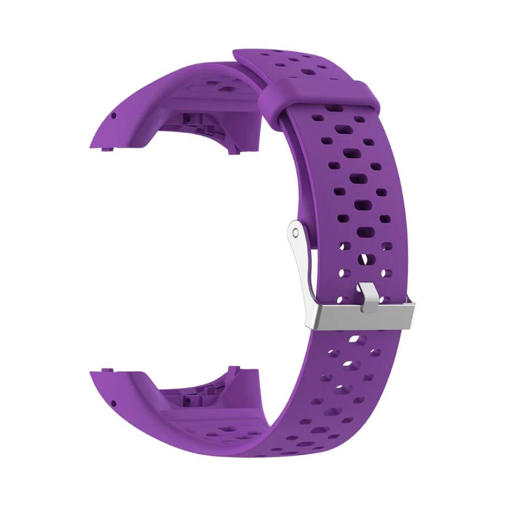 Дышащий спортивный силиконовый ремешок браслет для Polar M430 M400 Смарт-часы Замена резины ремешок для часов браслеты