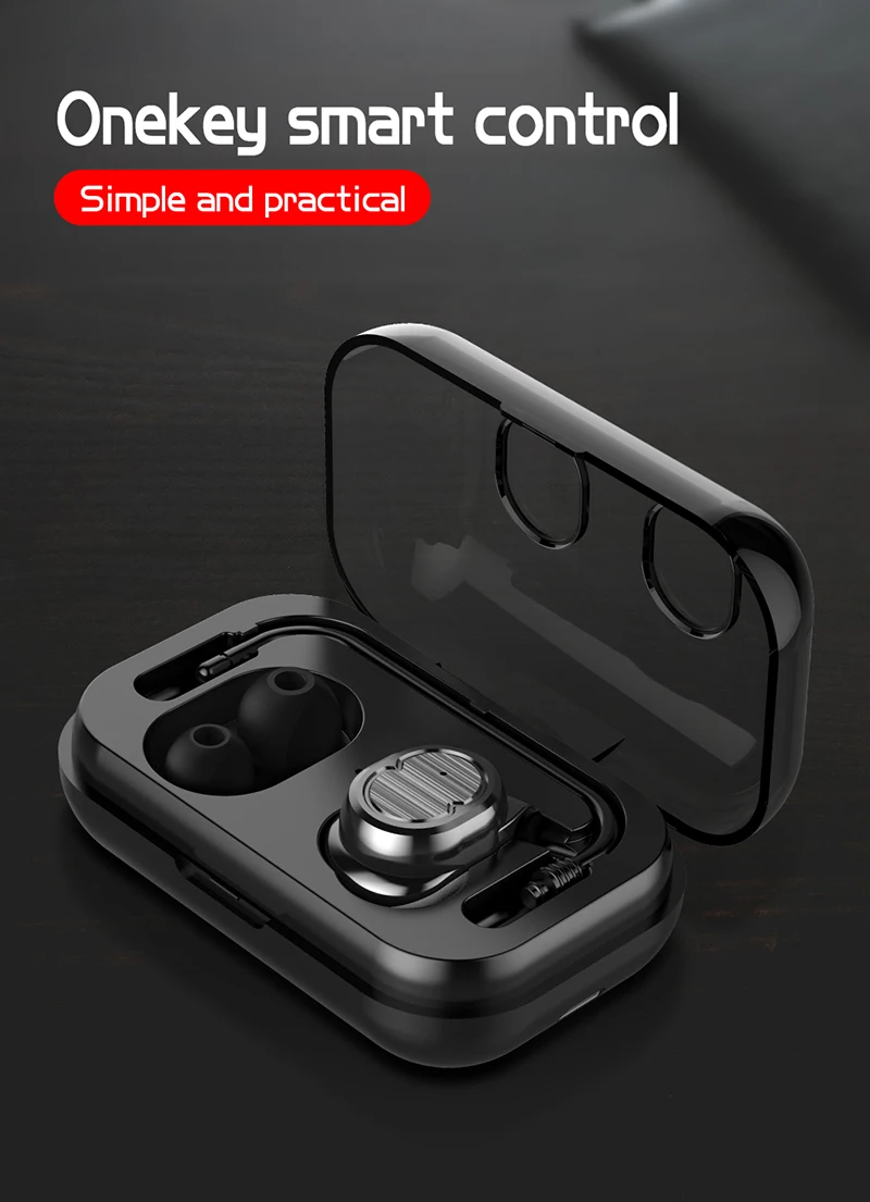 Ottwn Новинка X6 TWS bluetooth гарнитура 4,2 сенсорная с зарядным отсеком Беспроводная мини-гарнитура с одним ухом bluetooth Спортивная гарнитура