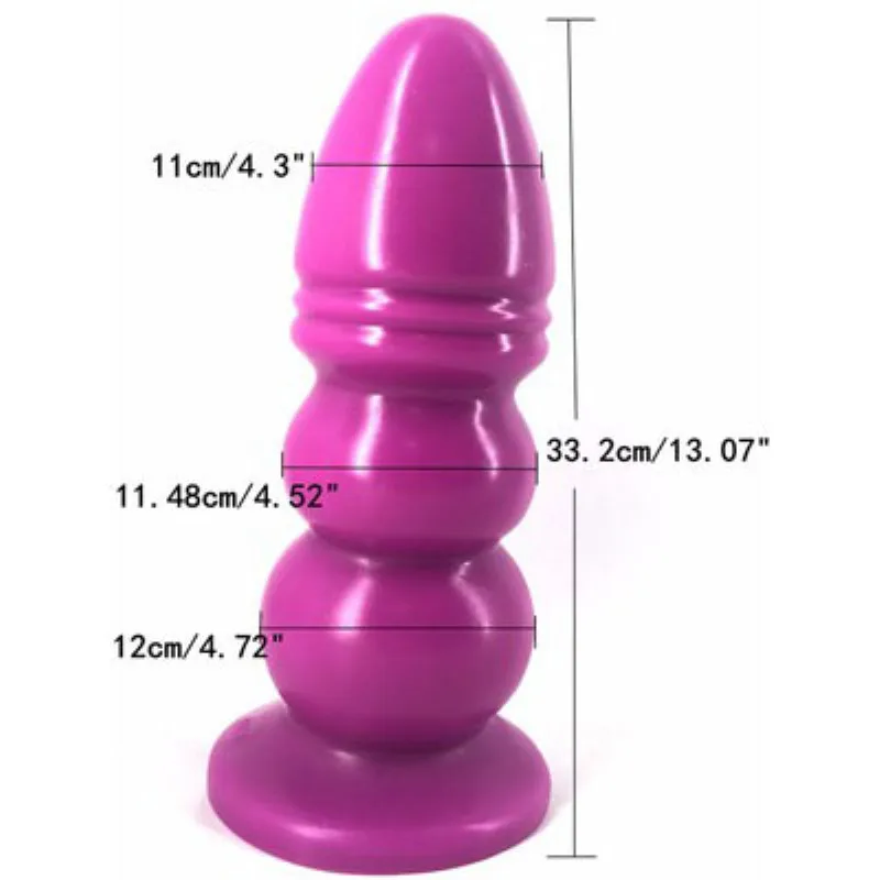Huge Anal Plug Dildo Vagina Anal Expander Big Butt Plug Anus Stimulator Vagina Balls Dildos Adults Masturbation Products Sex Toy 5