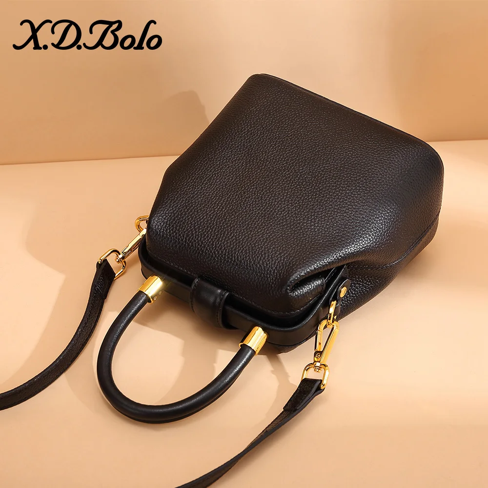 XDBOLO модная маленькая сумка через плечо для женщин Мини кожаная вместительная сумка через плечо сумка для девочек женская сумка