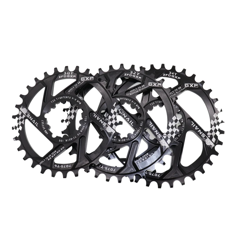 Улитка GXP 6 мм/1 мм Круглый Орел 30t 32 34 36 38 40 X9 X0 XX1 XO1 MTB велосипедная зубчатая