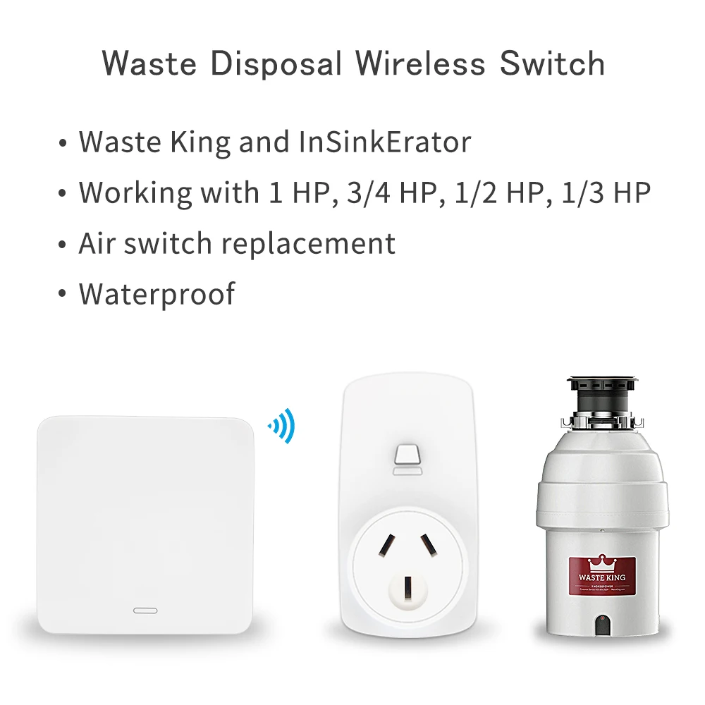 how to replace garbage disposal air switch