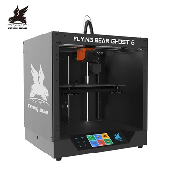 

free shipping 2019 Popular Flyingbear-Ghost 5 full metal frame 3d printer diy kit with Color Touchscreen