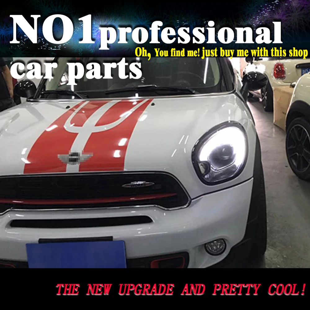 Автомобильные аксессуары для BMW mini R60 Countryman фары 2010 2016 Cooper R61 светодиодные DRL