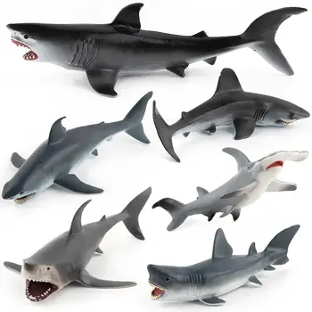 

Simulate Shark Modeling Decoration Kids Early Learning Toy