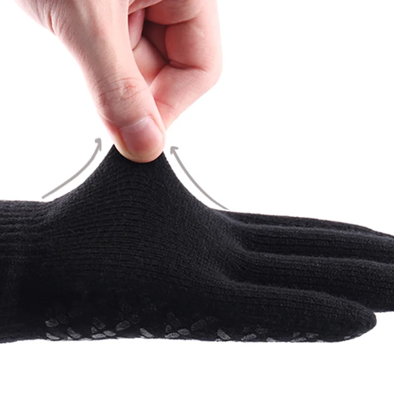 Simple Design Winter Warm Gloves Touch Screen Sensory Gloves For Women Man Full Finger Windproof Mittens eldiven guantes