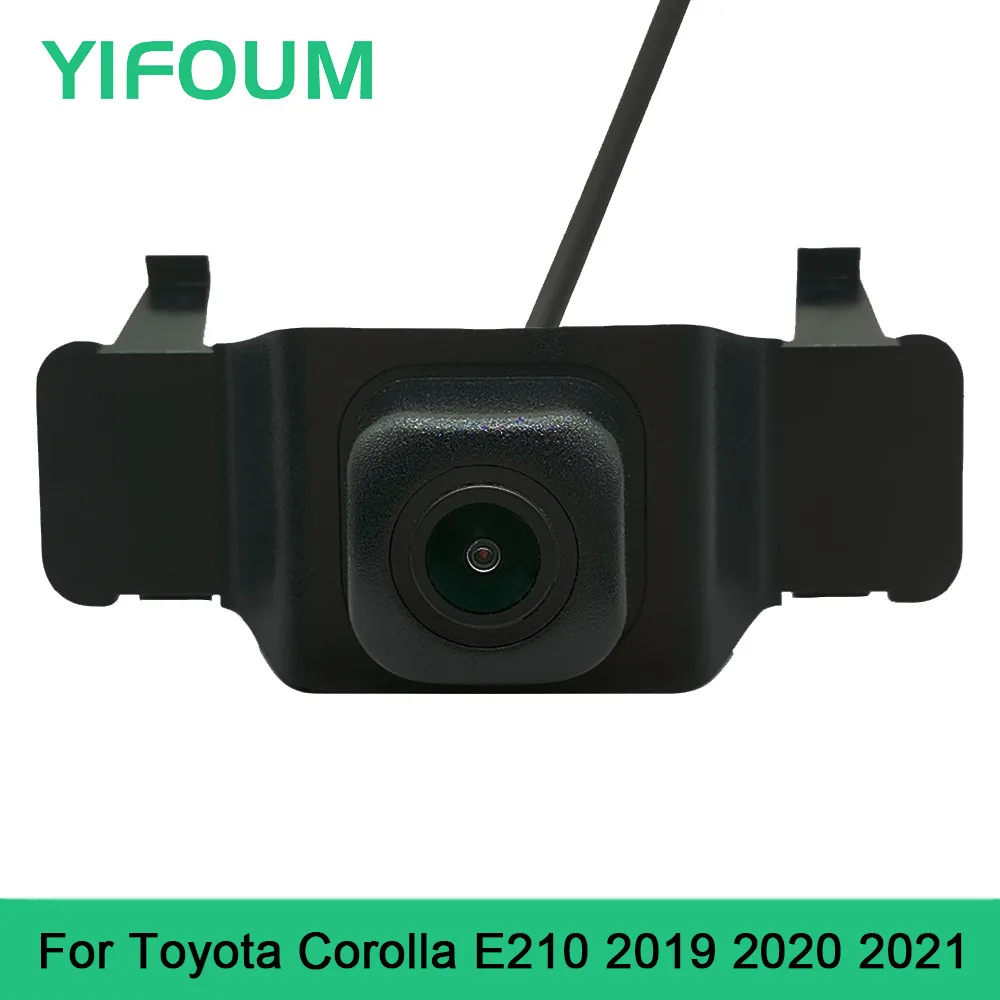 

YIFOUM HD CCD Car Front View Parking Night Vision Positive Waterproof Logo Camera For Toyota Corolla E210 2018 2019 2020 2021