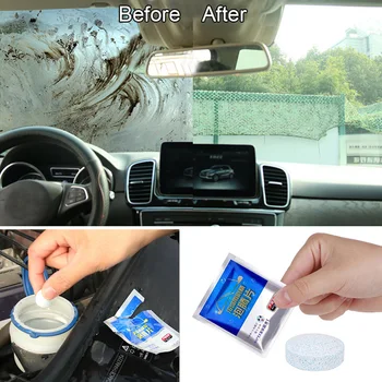 

Car effervescent tablet front wiper effervescent tablet Car Windshield Glass Washer Car Beauty Tool car accessaries