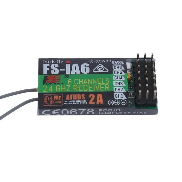 FlySky Original 2,4 GHz 6CH RC AFHDS FS IA6,IA6B receptor para i6 i10 CT6B T6 i4 transmisor de Control remoto partes