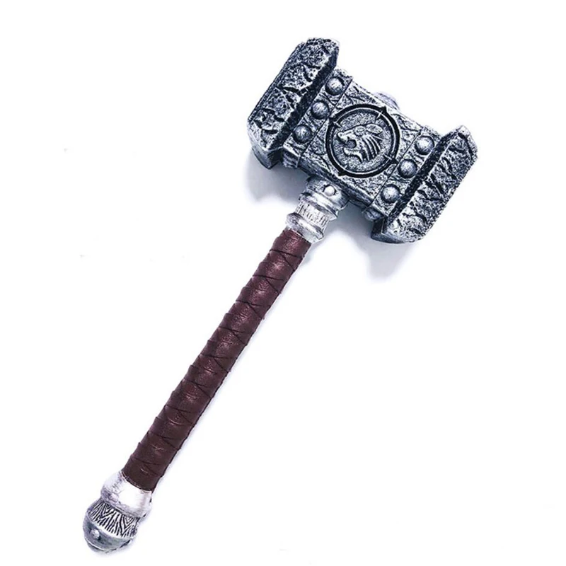 WOW 1: 1 54 см пистолет с молотком для игры косплей защитная бумага материал PU рисунок