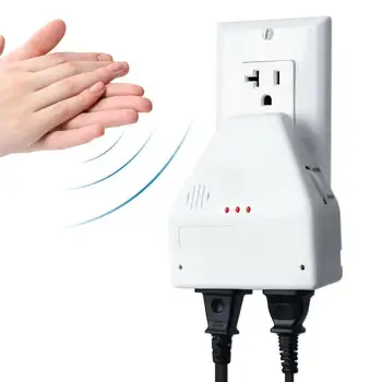 

Universal Clapper Sound Activated Switch On / Off Clap Control Bedroom Switch Kitchen Light Switch Gadget Light Electronic H4F6