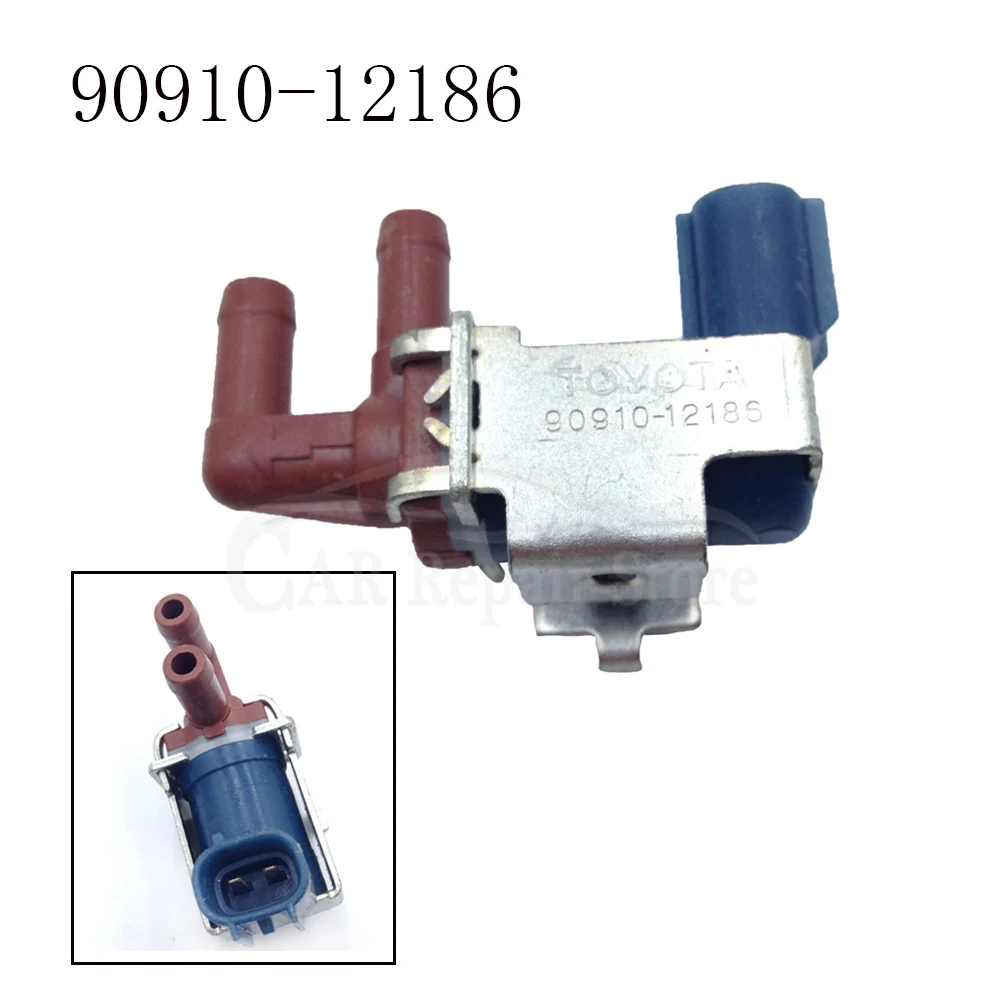 90910-12186 паровой продувочный клапан насоса для Toyota Corolla Chevy Prizm 1,8 OEM 90910 12186 автозапчасти аксессуары