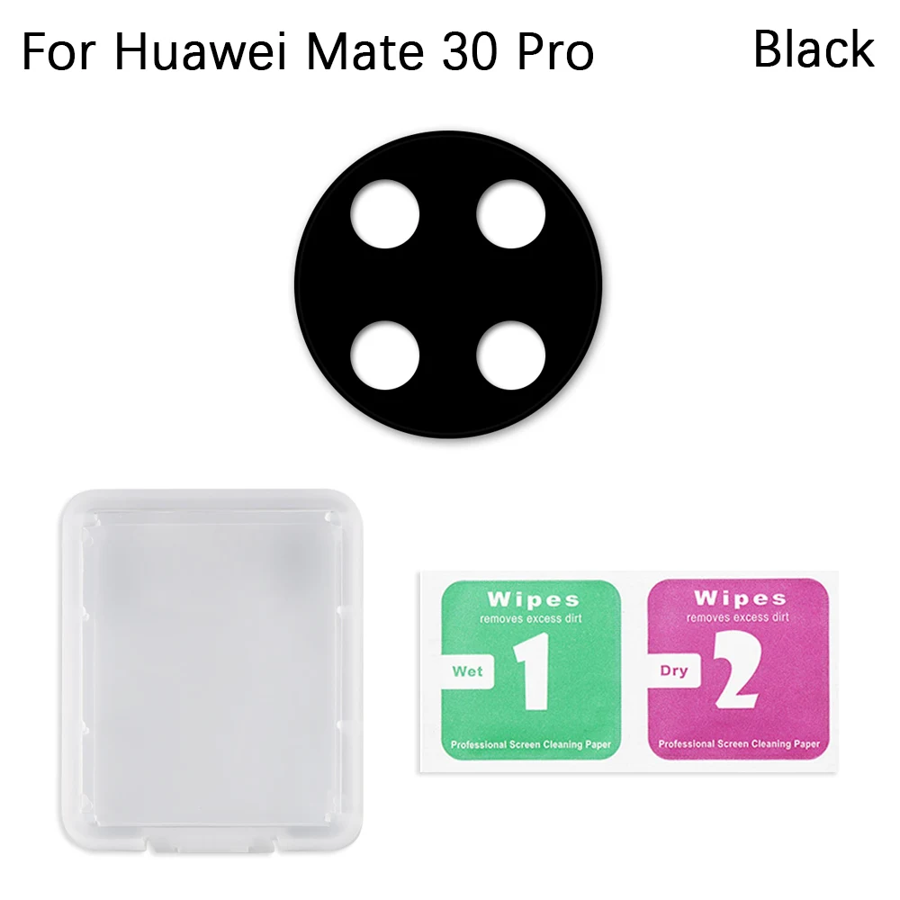 Для huawei mate 30 Pro крышка кольцо Защита объектива 3D полный сплав объектив камеры защита от царапин протектор Смарт часы аксессуары - Цвет: Mate 30 Pro black
