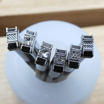 

DIY Leather Craft Alloy Metal Tools Basket Stamping Carving Patterns (10mm*5mm)