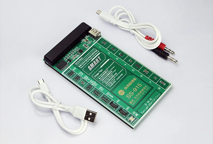 SS-915 универсальная плата для активации аккумулятора Быстрая зарядка с usb-кабелем iPhone samsung Android инструмент для ремонта аккумулятора сотового телефона