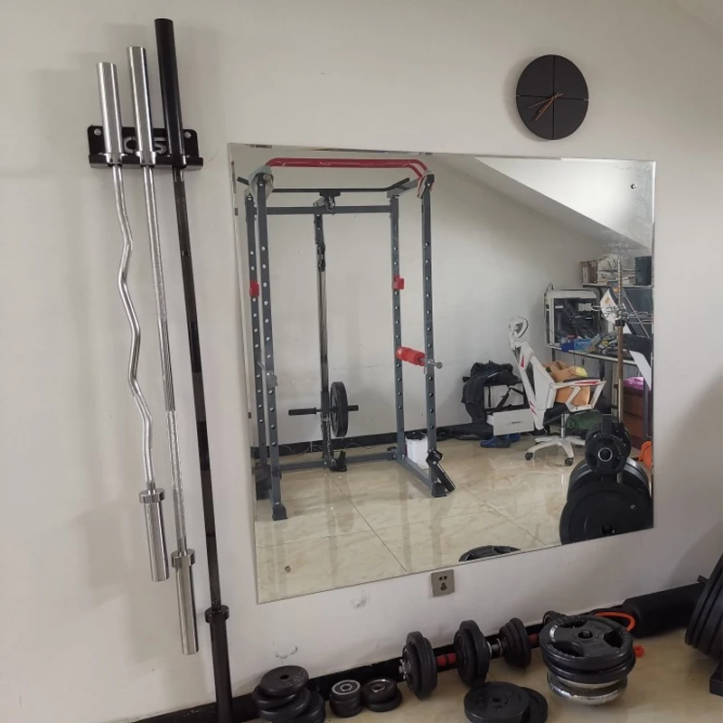 Gym Barbell Bar Vertical Wall Holder Rack Bracket Weight Lifting Holder Storage 