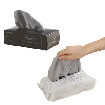 

20pcs Disposable Microfiber Cloth Towels Reusable Antibacterial Table Rags Wipe