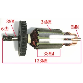 

AC220-230V Armature Rotor Anchor Replace for Hilti TE-1 Electric Hammer 6teeth Rotor Power Tool Repair Spare Parts