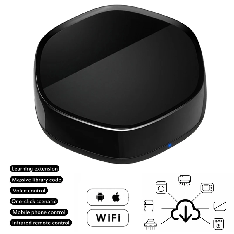 

Universal Smart Wifi Home Infrared IR Remote Control APP Voice Control For TV Decoder Air Conditioner Work With Alexa GoogleHome