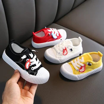 

Children's Shoes for Girls Children Canvas Shoes Boys Sneakers Spring Autumn Child Shoes Solid Fashion Kids Sneakers size 21-30