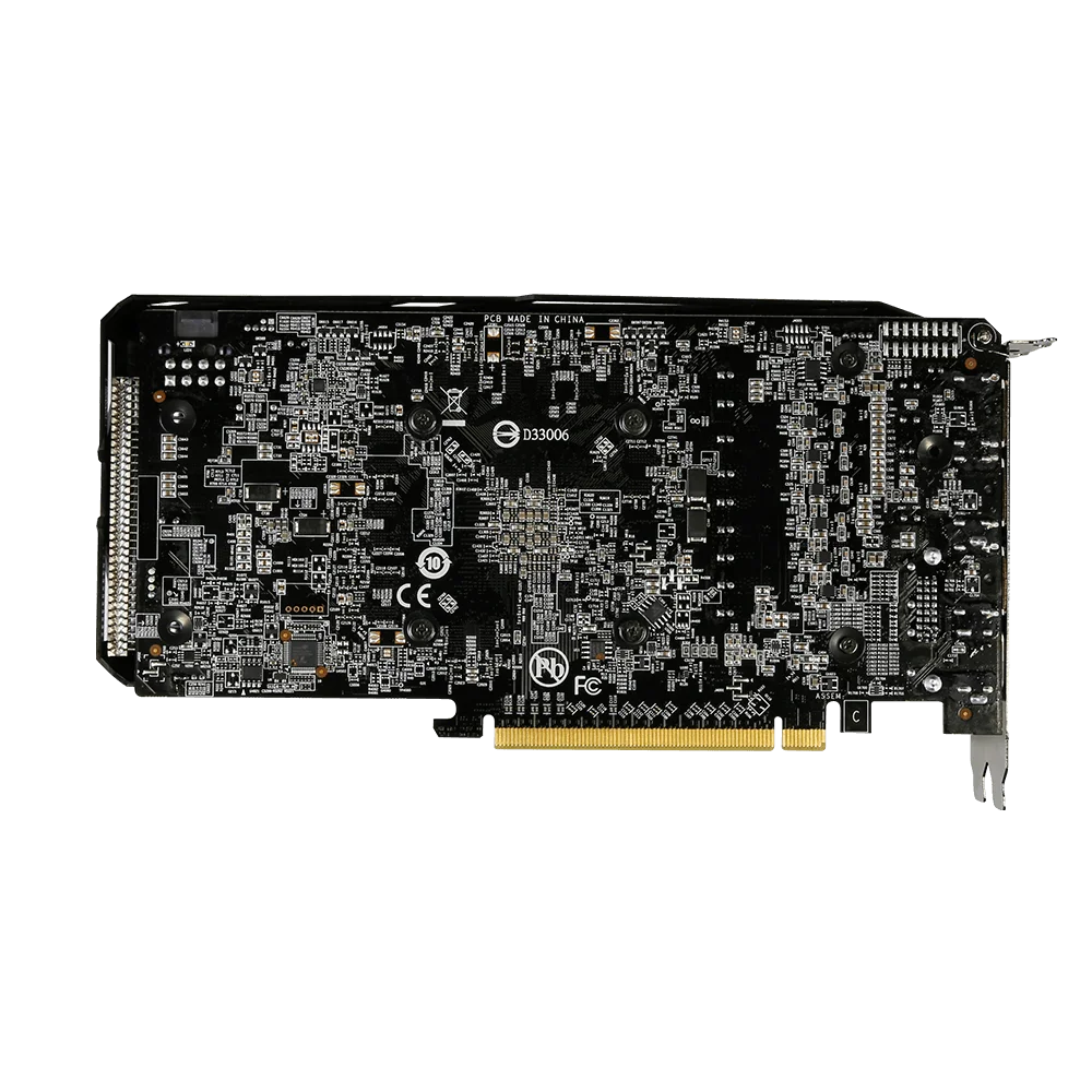 Б/у оригинальная Видеокарта GIGABYTE Radeon AMD GA Rx 570 8G Gb PC Gaming Graphic