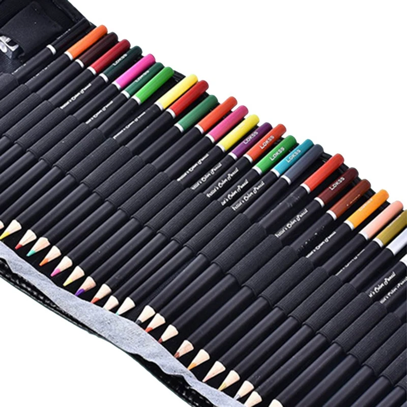 36 цветов Упаковочная ручка сумки карандаши художественные цветные для рисования
