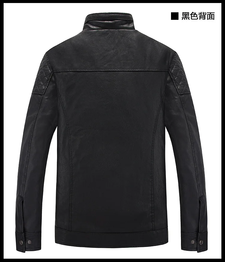AliExpress мужское кожаное пальто осень и зима тонкий кашемир pu кожаная куртка мотоциклетная куртка мужская