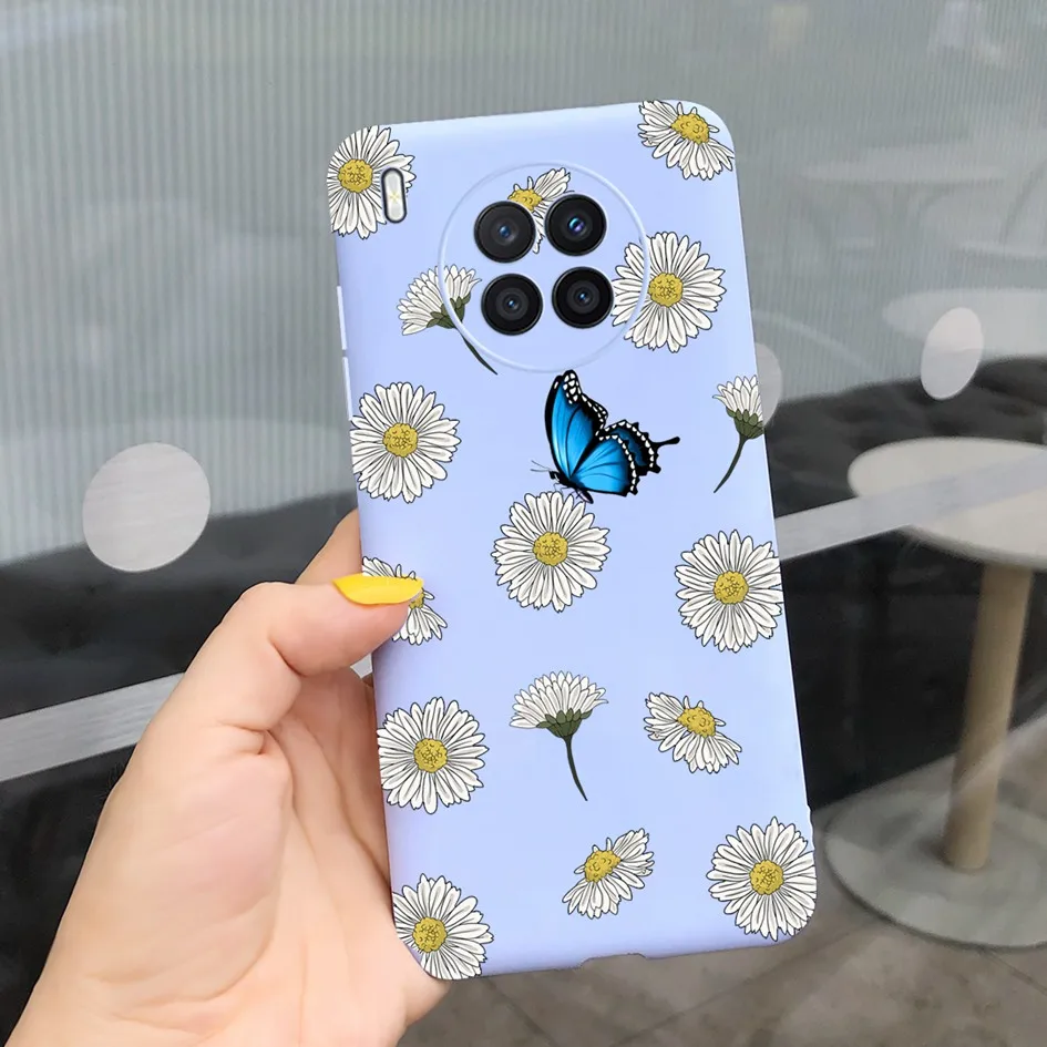 wallet cases For Huawei nova 8i 4G Case Lovely Cow Pig Pets Cartoon Soft Cover For Huawei Nova 8i 2021 Coque nova8i 8 i Honor 50 Lite Housing phone dry bag