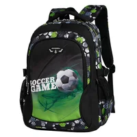 printing football schoolbag cut anime backpack travel bag soccers school bags for teenage boys mochila escolar infantil menino 1