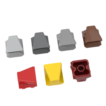 

BuildMOC Compatible For 50943 Vehicle Air Scoop Engine Top 2x2 For Building Blocks Parts DIY LOGO Educational Tech Parts Toys
