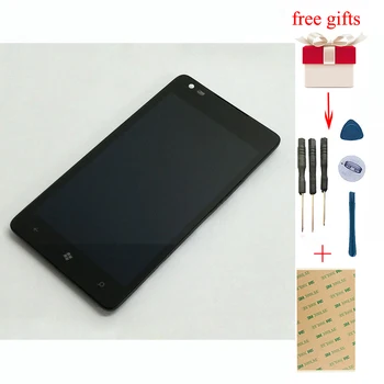 

For Nokia Microsoft Lumia 900 LCD Touch Screen Digitizer Glass + LCD Display Panel Monitor Screen Assembly With Frame