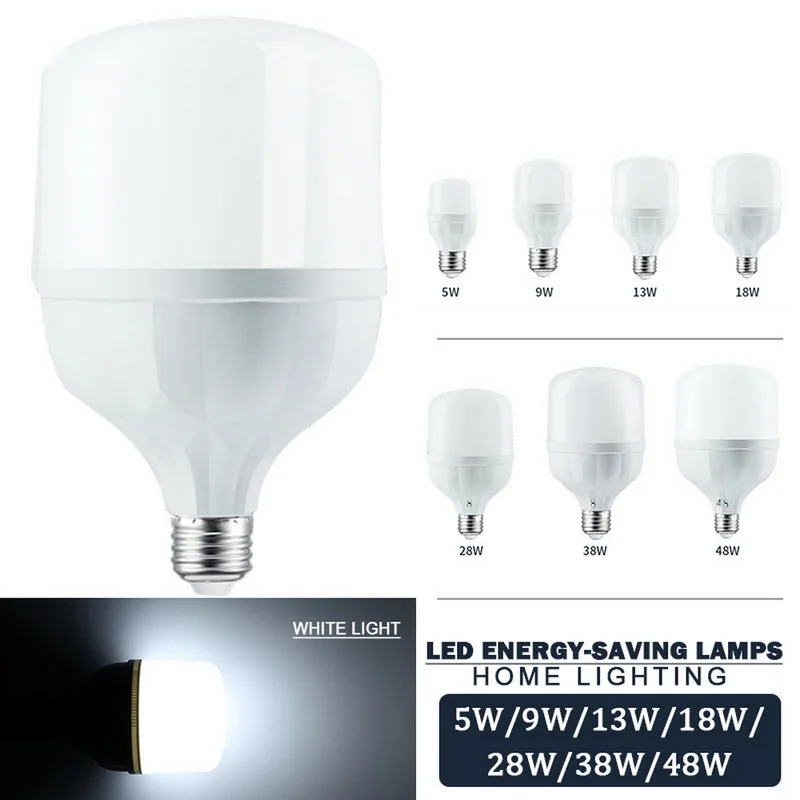 Home lighting led light environmental protection T source high-power ground e27 |