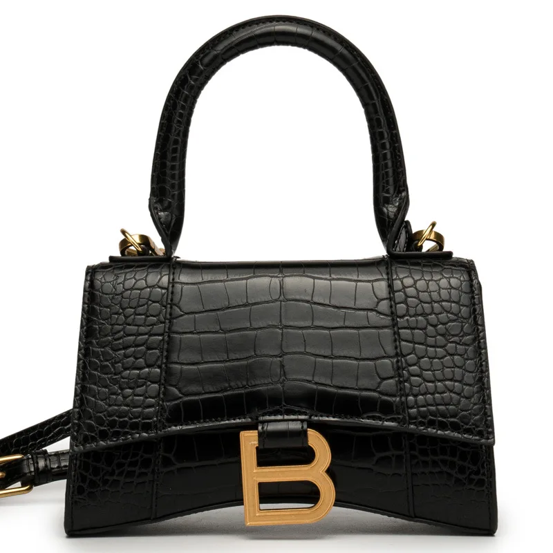 size M 23CM black 2 Роскошный бренд, высокое качество, дизайнерские кожаные сумки, женские клатчи, граффити, сами, через плечо, сумки-мессенджеры, женские сумки - Цвет: size M 23CM black 2