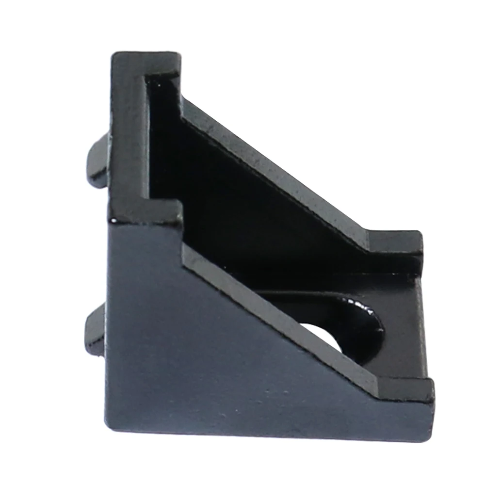 4 шт. 10 2020 серия черный слот 6 мм угловой L стандартный соединитель алюминиевые