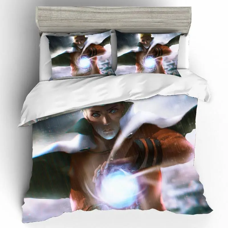 DQ0363 Домашний текстиль постельное белье Ropa De Cama роскошный подарок Sabanas King size Наруто Комплект постельного белья Постельное белье бязь постельное белье поплин - Цвет: DQ0363