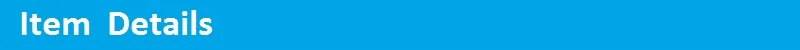 ITEM DETAILS
