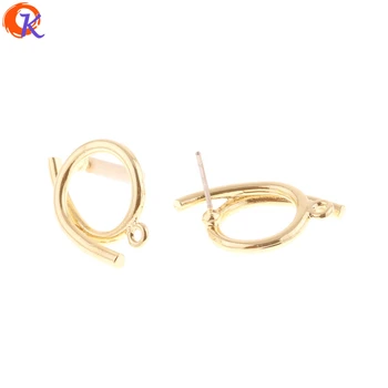 

Cordial Design 50Pcs 14*23MM Jewelry Making/Earring Stud/Ring Shape/Hand Made/DIY Parts/Earring Accessories/Earring Findings