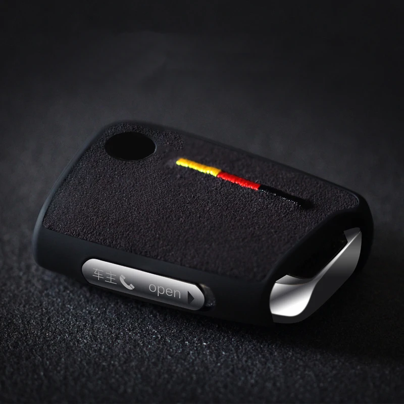 

Sport style Car Key Cover Case Protector Bag Suitable For Volkswage For Golf VII MK7 for R Type 5G BE 3G5 Tiguan AD1 BW2