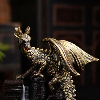 

Small Incense Burner Dragon Shaped Waterfall Backflow Smoke Decoration