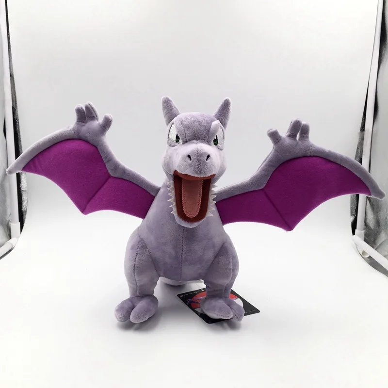 25 см Aerodactyl плюшевые мягкие свирепые крутые реалистичные высококачественные куклы животных день рождения Хэллоуин Рождественский подарок для детей