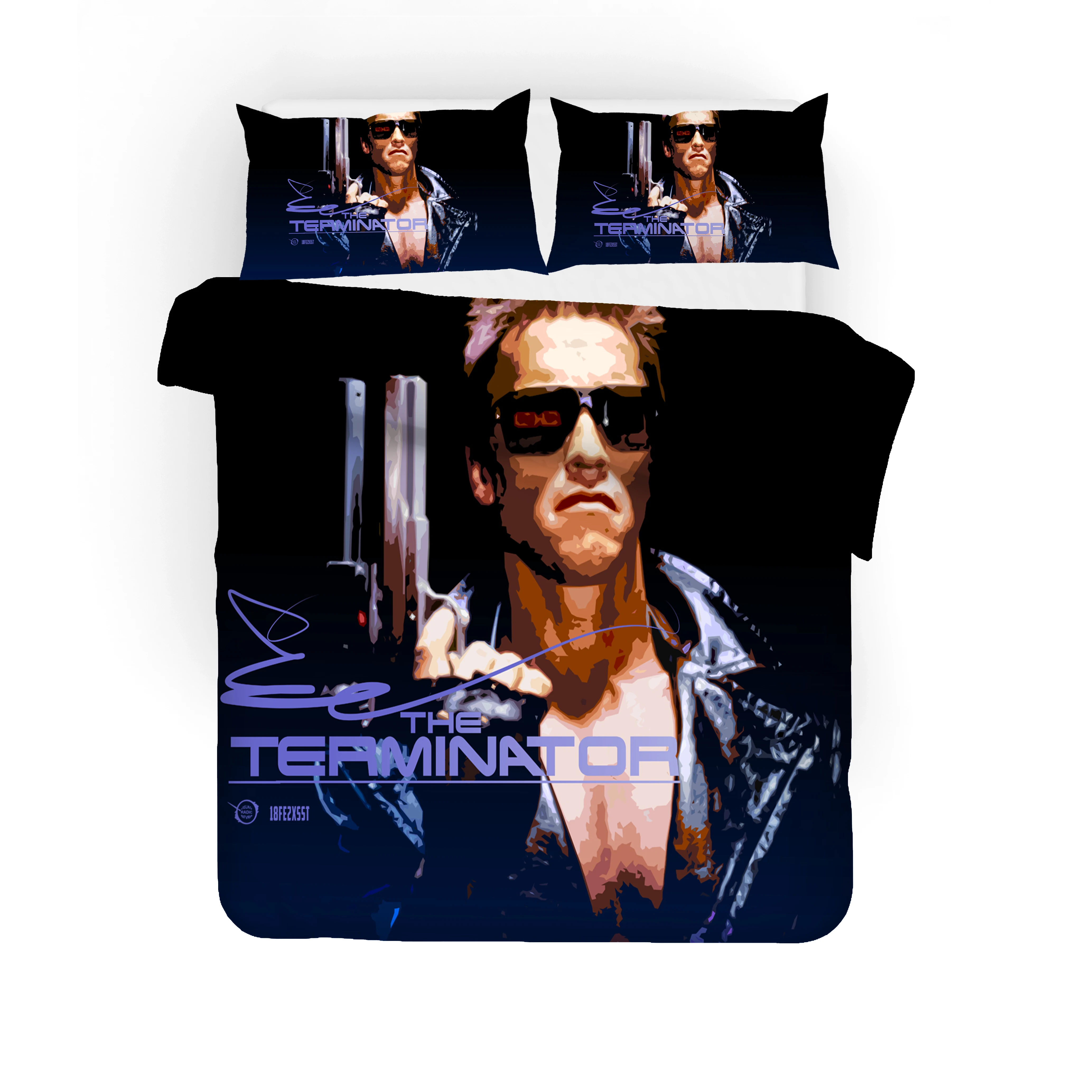 

3D print Bedding set The Terminator friends' gift Duvet cover set Home Textiles.