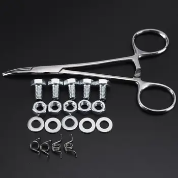 

1 Set Door Lock Actuator Repair Pliers +4 Springs + Set of Screws and Nuts For Mercedes-BENZ C/E/CLK-CLASS W203 W211 W209